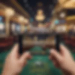 Exciting gameplay on a mobile app