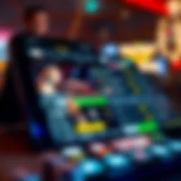 Boxing betting app interface showcasing user-friendly design