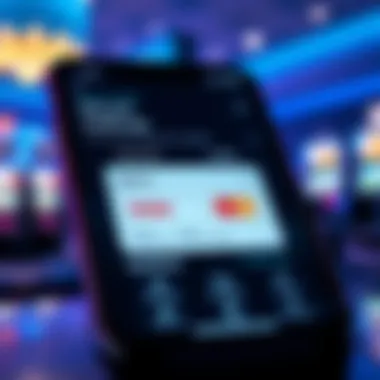Secure Payment Methods for Betting Secure payment methods displayed on a betting application