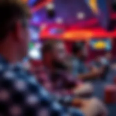 Wrestling Fan Engaging with Betting