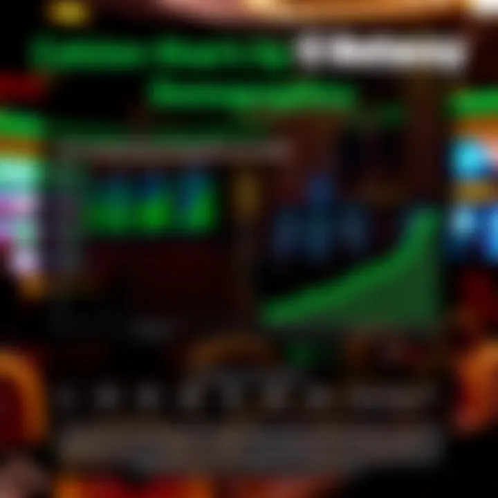 Infographic showing user demographics and trends related to Betway usage