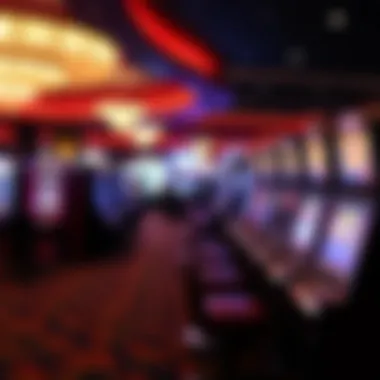 Diverse Gaming Experience at Buffalo Seneca Niagara Casino Vibrant gaming floor filled with diverse slot machines and table games
