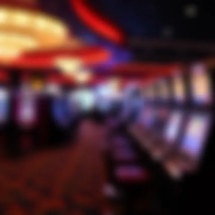 Diverse Gaming Experience at Buffalo Seneca Niagara Casino Vibrant gaming floor filled with diverse slot machines and table games