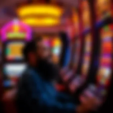 A player enjoying free play on a buffalo slot machine