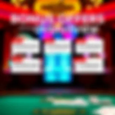 Bonus Offers Overview Visual representation of different bonus offers at Caesars Real Money Casino