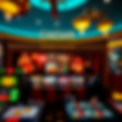 Overview of Caesars Real Money Casino interface showcasing various games
