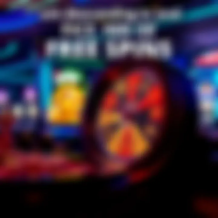 An infographic detailing the various types of free spins available at casinos.