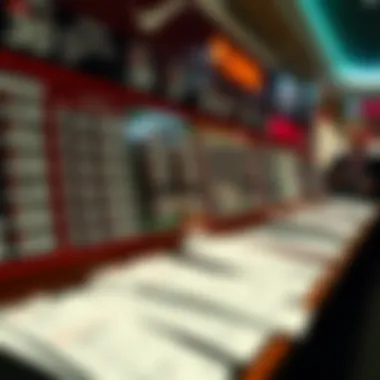 Diverse Betting Options at Cheltenham Various betting slips and odds displayed for race participants