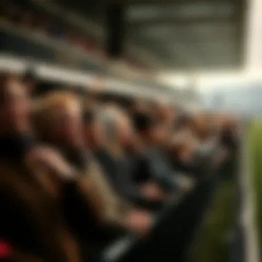 Crowd Enthusiasm at Cheltenham Excited crowd watching the Cheltenham Races unfold