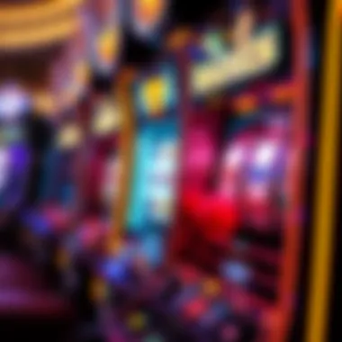 Close-up of a popular slot machine showcasing its intricate design and features.