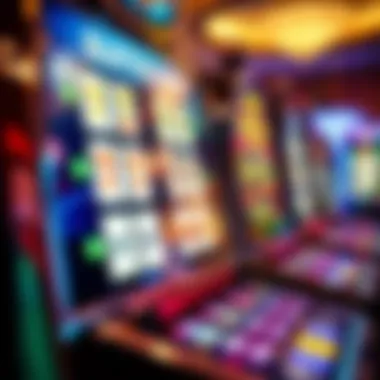 A graphic representation of slot machine payouts and winning strategies.