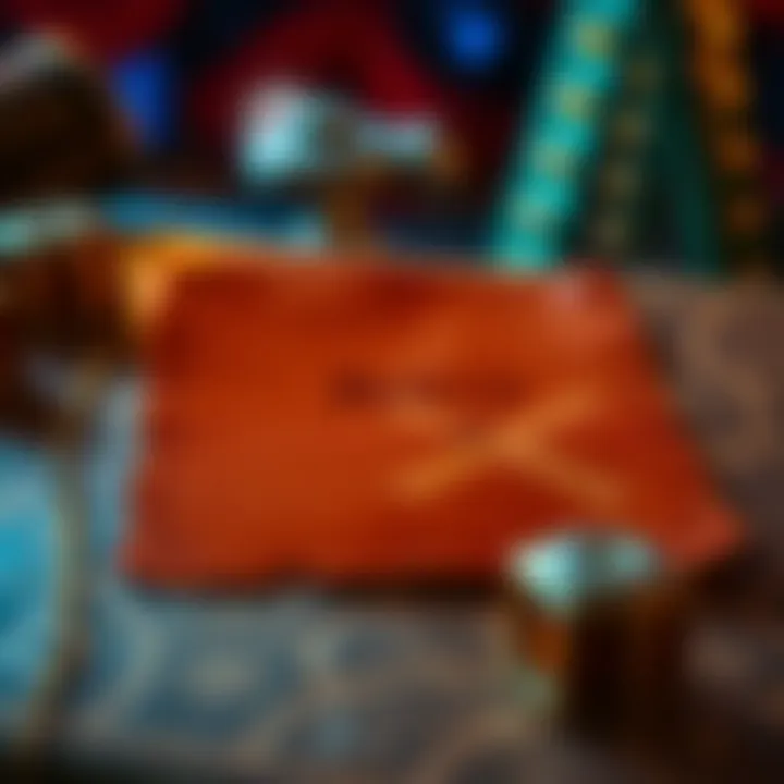 The Quest for Treasure A map marked with 'X' indicating hidden treasure