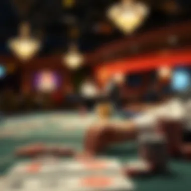 Visual representation of risk management in gambling