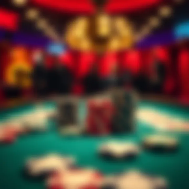 House Rules Impact on Chip Allocation Visual depiction of house rules in poker chip allocation