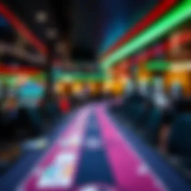 Immersive Live Dealer Experience Live dealer table environment