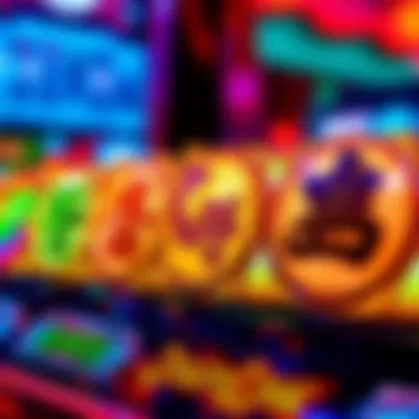 Symbolic Elements in Dragon Link A close-up of the unique symbols used in Dragon Link, emphasizing their significance