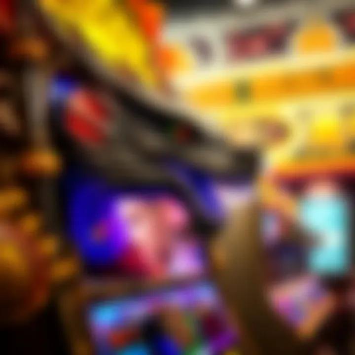 Dragons Realm Slot Machine Artwork Stunning visual of Dragons Realm slot machine