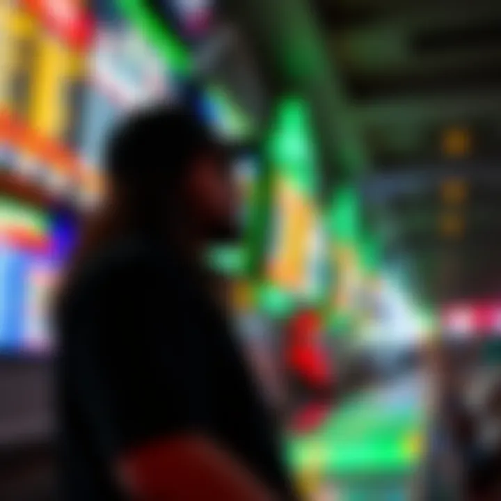 Customer enjoying the betting experience at El Cortez Sportsbook