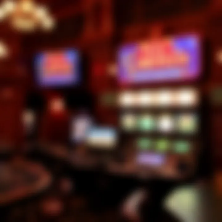 Historical elements showcased within El Cortez Sportsbook