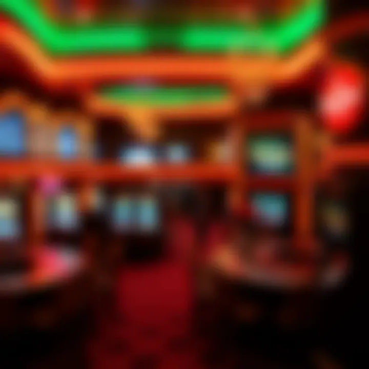 The vibrant atmosphere of El Cortez Sportsbook