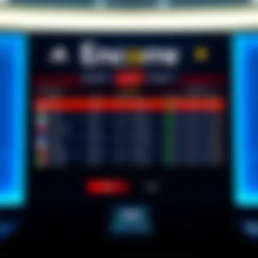 User interface of Encore Sportsbook showcasing betting options