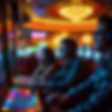 An engaging depiction of players immersed in a game environment.