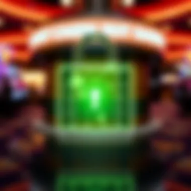 Security Measures at Cash Bandit Casino A digital security lock symbolizing the security measures in place at Cash Bandit Casino