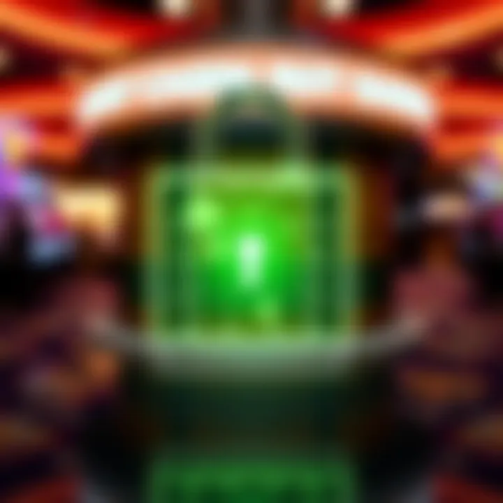 Security Measures at Cash Bandit Casino A digital security lock symbolizing the security measures in place at Cash Bandit Casino