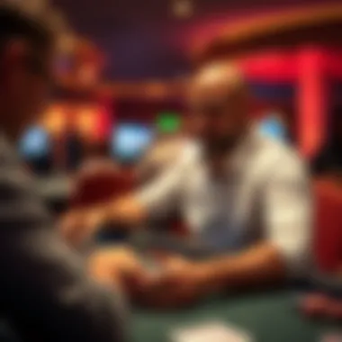 Player engaged in strategic gameplay