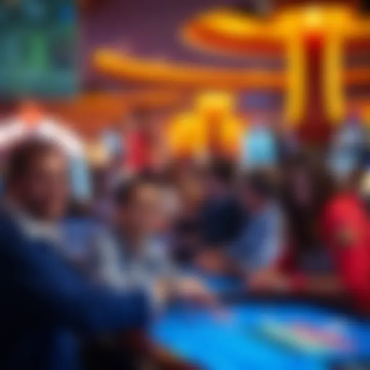 Guests enjoying the gaming experience in a smoking-friendly environment