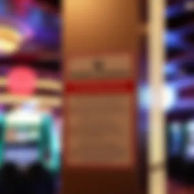 Health signage regarding smoking policies