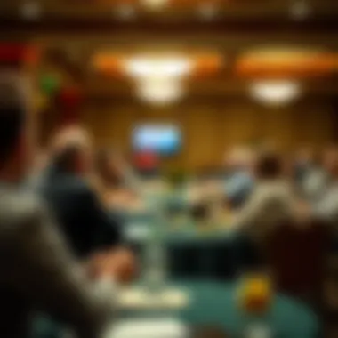 Community Meeting on Casino Impact Community meeting discussing the impact of new casinos on local economy and culture