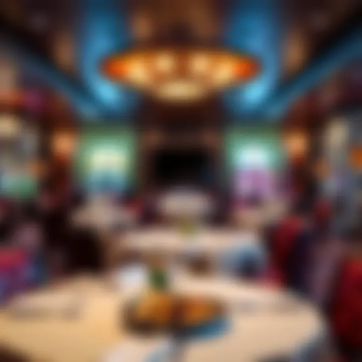 Dining Experience at Alabama Coushatta Elegant dining area featuring local cuisine