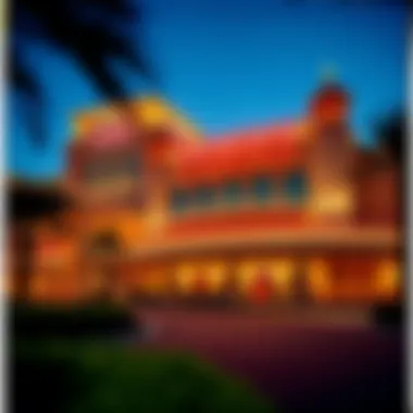 Alabama Coushatta Casino Exterior Exterior view of Alabama Coushatta Casino showcasing its architecture