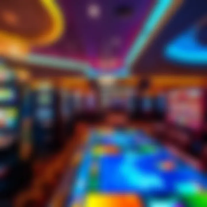 Diverse Gaming Options at Alabama Coushatta Interior gaming floor highlighting diverse gaming options