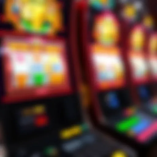 An overview of a vibrant buffalo slot machine interface