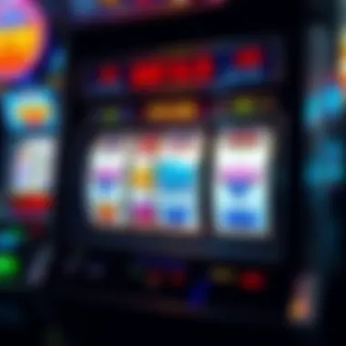 A visual representation of buffalo slot machine mechanics, illustrating paylines and bonus features