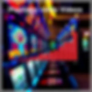 A dynamic chart depicting the popularity trends of buffalo slot machine videos over time