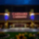 Exterior view of Caesars Casino in Evansville