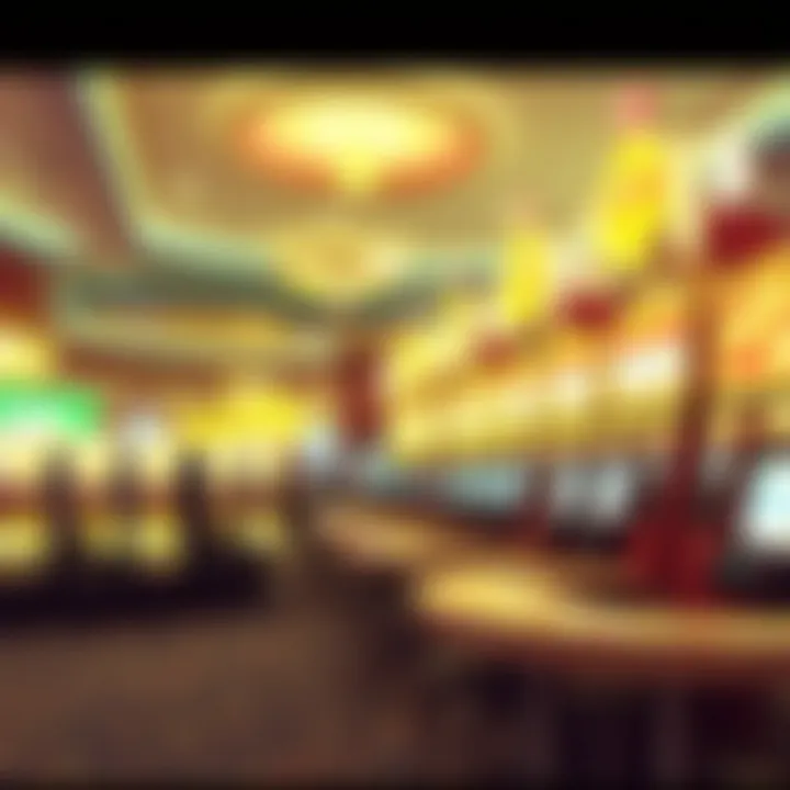 Historical photo depicting the evolution of casinos in the region