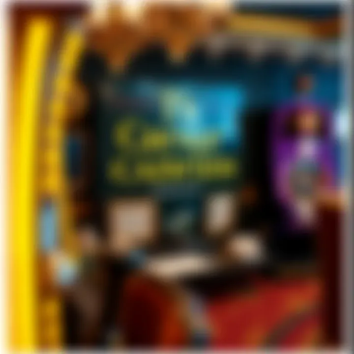 Historical memorabilia representing the legacy of Caesars Casino