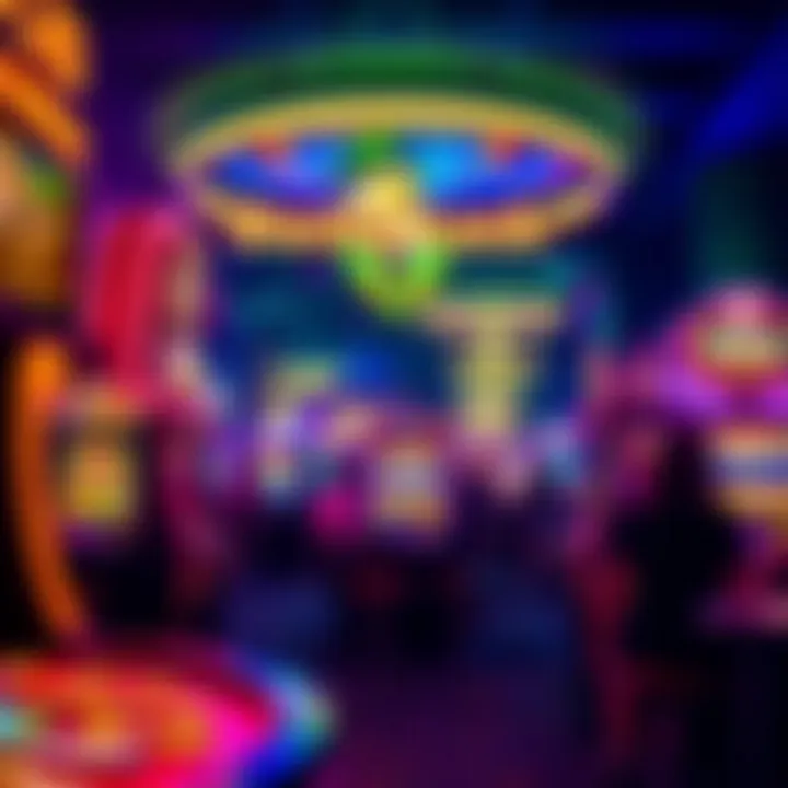 Experience the Thrill at Ducky Luck Casino Vibrant casino atmosphere showcasing Ducky Luck