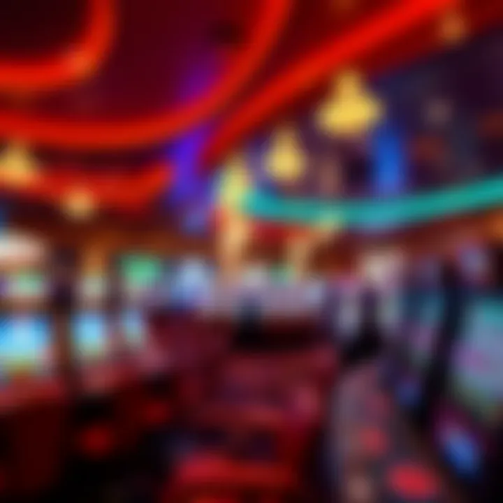 Vibrant Casino Gaming Environment Vibrant casino gaming environment