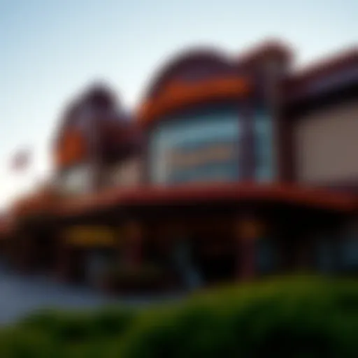 Exterior view of Erie Downs and Casino showcasing its architectural design