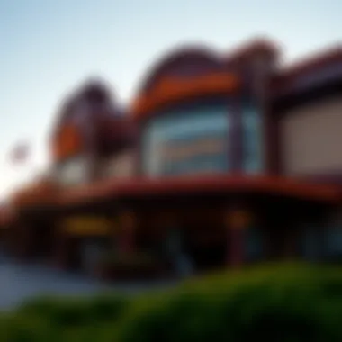 Architectural Beauty of Erie Downs Exterior view of Erie Downs and Casino showcasing its architectural design