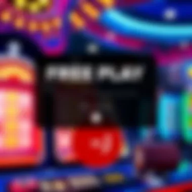 Free Play Options in Mega Joker Illustration of free play options in Mega Joker