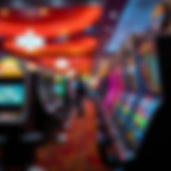 Graphical representation of gaming technology evolution