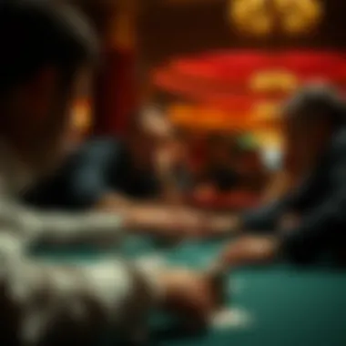 Intense Poker Showdown Intense poker showdown