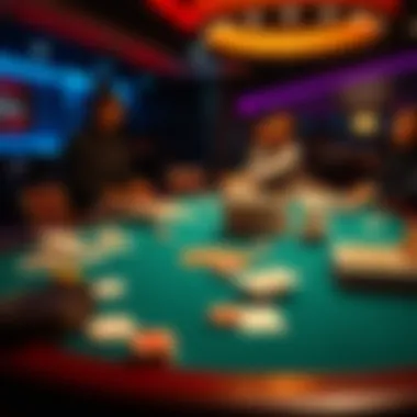 Classic Card Games Dynamic table filled with popular card games