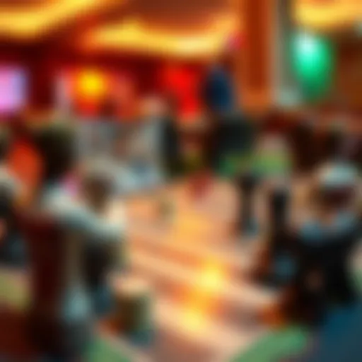 A strategic board game with financial rewards